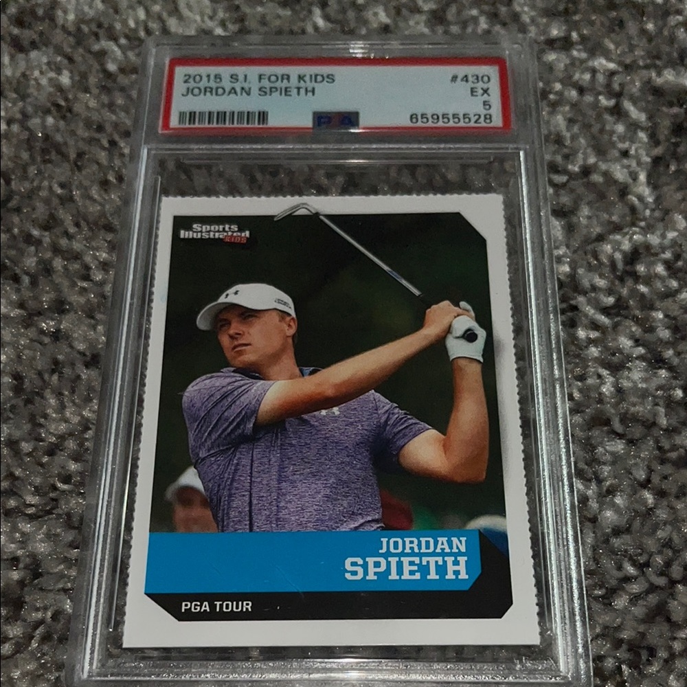 2015 Sports Illustrated for Kids Jordan Spieth Card